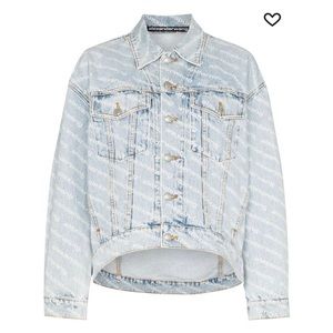 Alexander Wang denim jacket XS